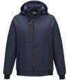 PW2411 CD874 Portwest WX2™ Eco Insulated Two Layer Soft Shell Jacket Dark Navy colour image